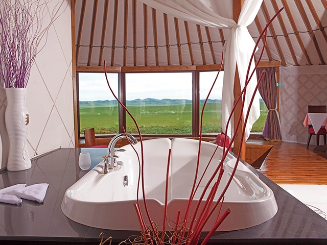 HSハーンリゾートのお部屋の中からの眺め