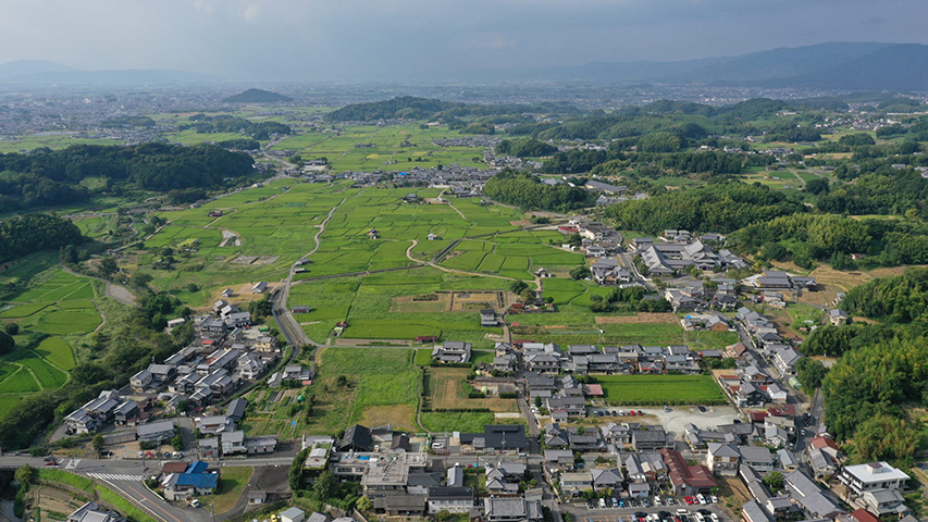 飛鳥宮跡(空撮)