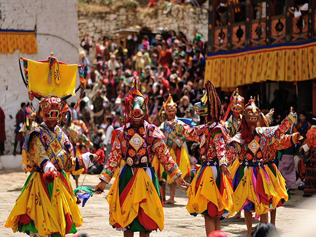 パロのツェチュ祭り/©Tourism Bhutan