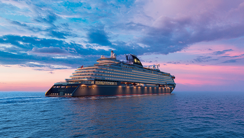 新造船「エクスプローラーⅡ号」で行く 地中海クルーズ | 株式会社