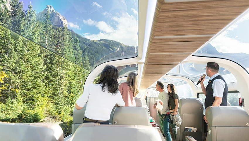 絶景列車「ロッキーマウンテニア号」乗車と 「セブンシーズ